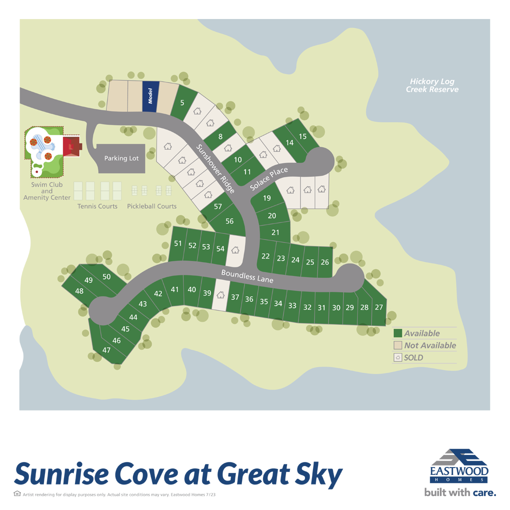Sunrise Cove at Great Sky Canton, GA Homes For Sale Eastwood Homes